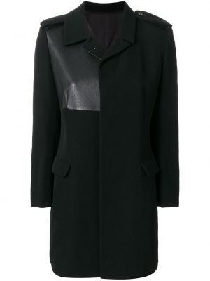 Kabát Yohji Yamamoto Pre-owned, černá