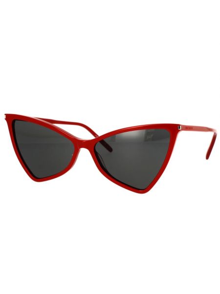 Okulary przeciwsłoneczne Saint Laurent czerwone
