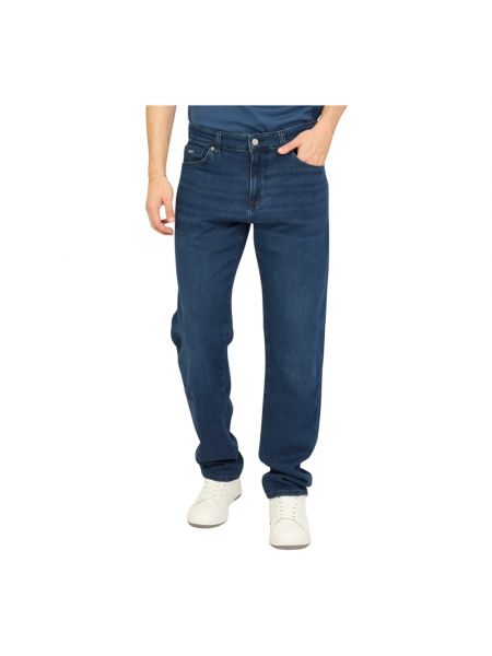 Casual straight jeans Hugo Boss blau