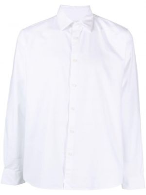 Памучна риза Sunspel бяло
