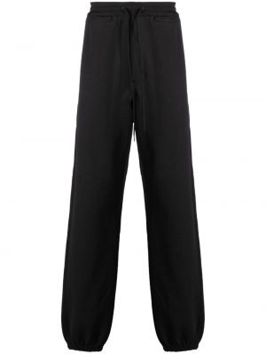 Pantaloni sport din jerseu Y-3 negru