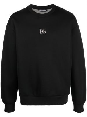 Rund hals sweatshirt Dolce & Gabbana svart