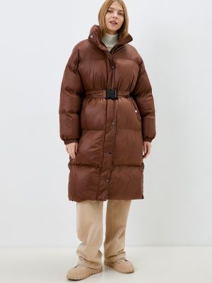 Утепленная куртка Izabella коричневая