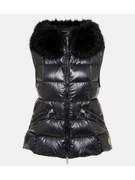 Daunen weste Moncler schwarz