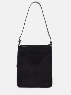 Велурени чанта за ръка A.p.c. черно