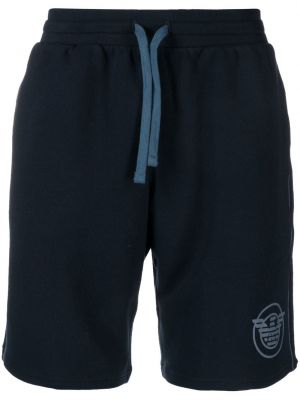 Trykt shorts Emporio Armani blå