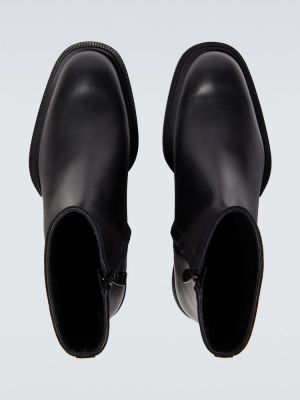 Iš natūralios odos guminiai batai Alexander Mcqueen juoda