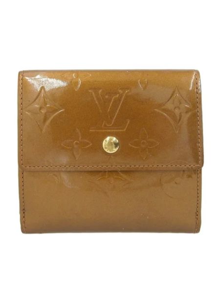 Portefeuille en cuir Louis Vuitton Vintage marron