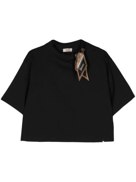 Tričko jersey Herno černé
