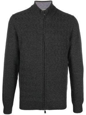 Кашмирен вълнен пуловер Corneliani сиво