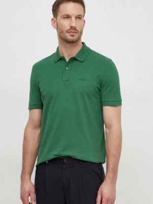 Тениска с дълъг ръкав Boss зелено