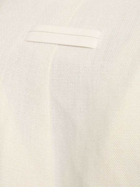 Giacca di lino oversize Zegna bianco