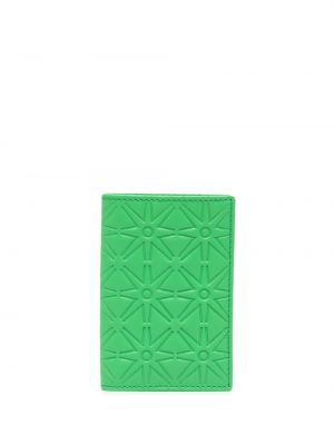Кожено портмоне Comme Des Garçons Wallet зелено