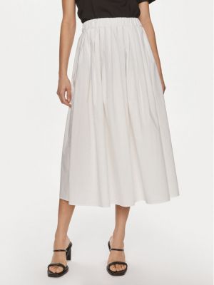 Priliehavá midi sukňa Vicolo biela