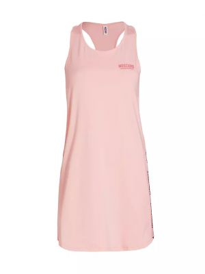 Платье мини Moschino Розовое