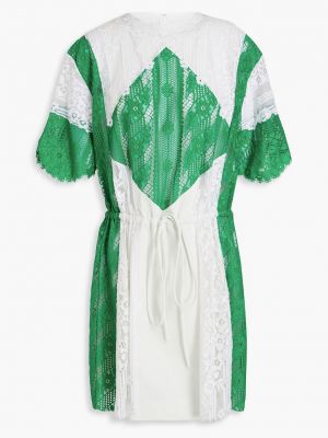 Платье из джерси из джерси Valentino Garavani зеленое