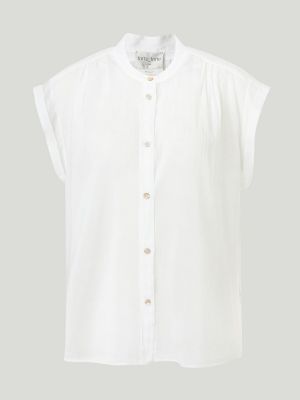 Camisa de algodón Forte Forte blanco