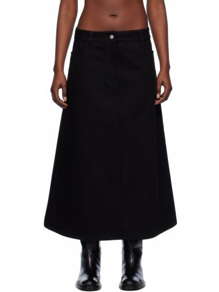 Джинсовая юбка Studio Nicholson черная