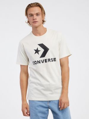 Stern t-shirt Converse weiß