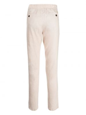 Pantalon chino en coton à rayures Michael Kors blanc
