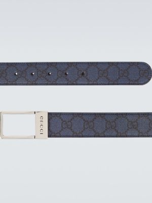 Cintura Gucci blu