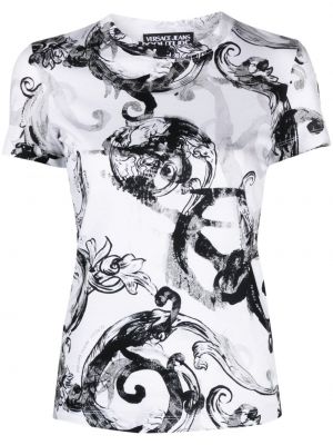 Tricou din bumbac Versace Jeans Couture