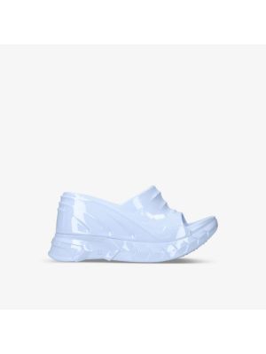 Туфли на танкетке Givenchy синие