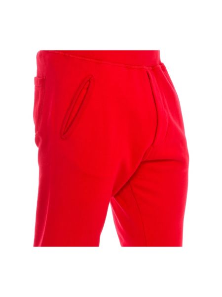 Spodnie sportowe Dsquared2 czerwone
