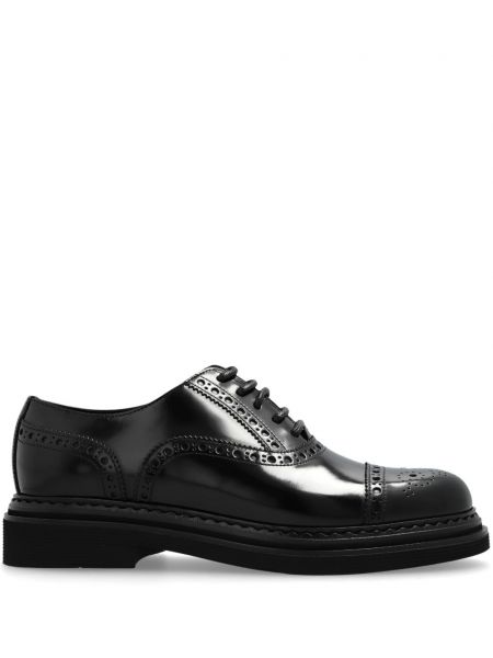 Pitsi nauhanauha brogues Dolce & Gabbana musta