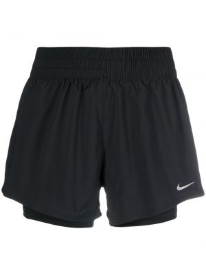 Pantaloni scurți cu imagine Nike negru