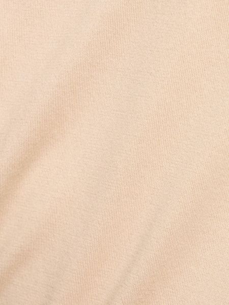 Suéter de algodón de cuello redondo Zegna beige