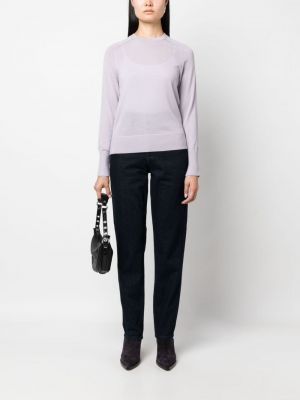 Pull en tricot Calvin Klein violet