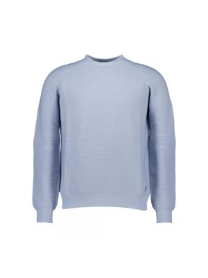 Dzianinowy sweter Alphatauri niebieski