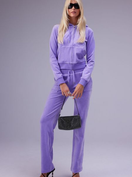 Фиолетовые брюки Juicy Couture