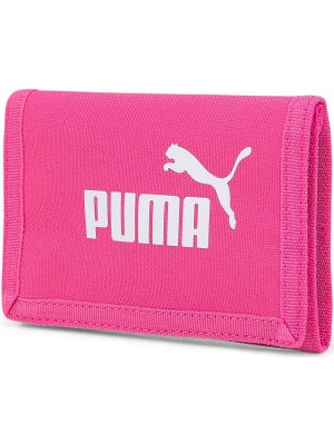 Pletená peněženka Puma růžová