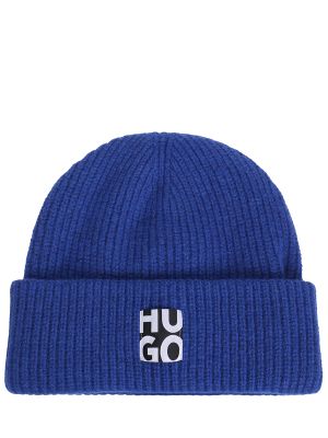 Шапка Hugo синяя