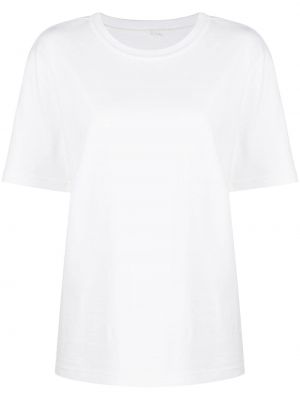 Βαμβακερή μπλούζα Alexander Wang λευκό