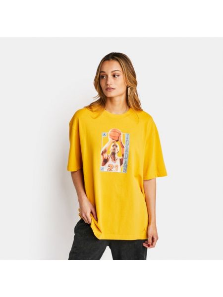 T-shirt Jordan giallo