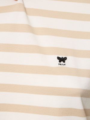 Camiseta de algodón de tela jersey Weekend Max Mara beige