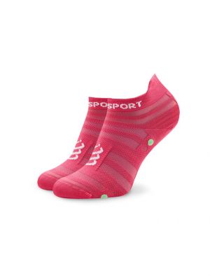 Socken Compressport pink