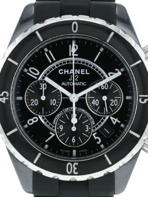 Hodinky Chanel Pre-owned černé