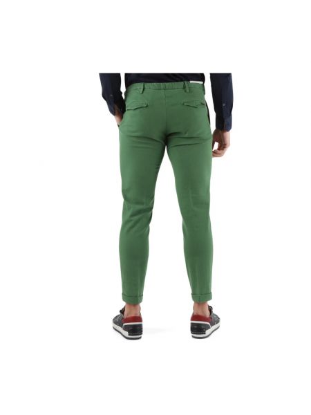 Pantalones chinos de lino de algodón At.p.co verde