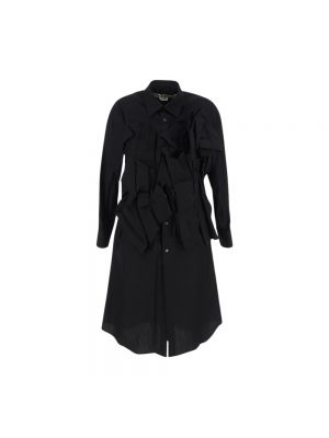 Czarna sukienka mini w abstrakcyjne wzory Comme Des Garcons