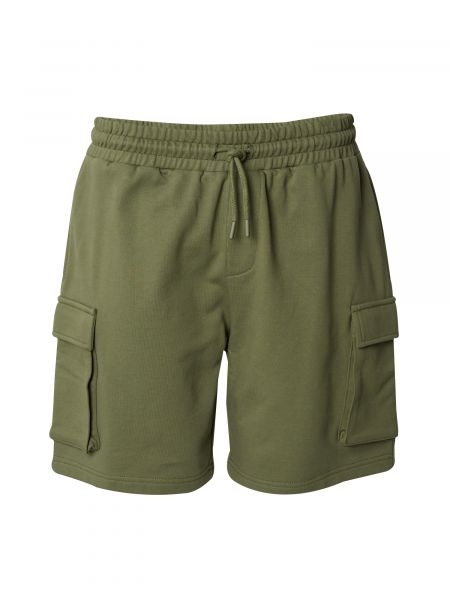 „cargo“ stiliaus kelnės Dan Fox Apparel žalia