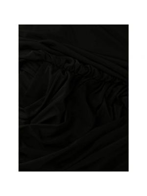 Mini vestido drapeado Rick Owens negro