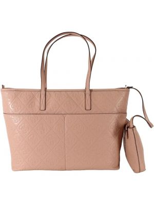 Shopper handtasche Guess pink