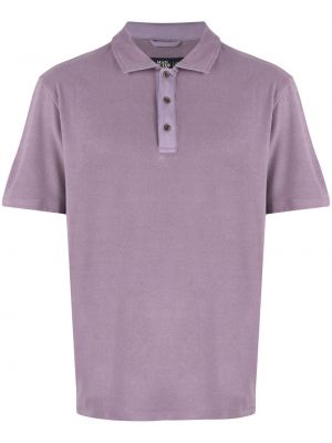 Tricou polo Man On The Boon. violet