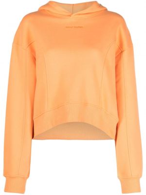 Siuvinėtas džemperis su gobtuvu Daily Paper oranžinė