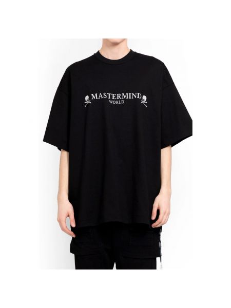 Haftowana koszulka Mastermind World czarna