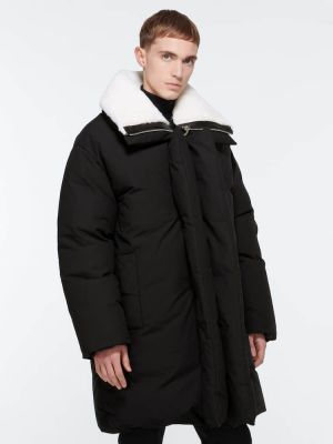 Bavlnená páperová bunda Givenchy čierna